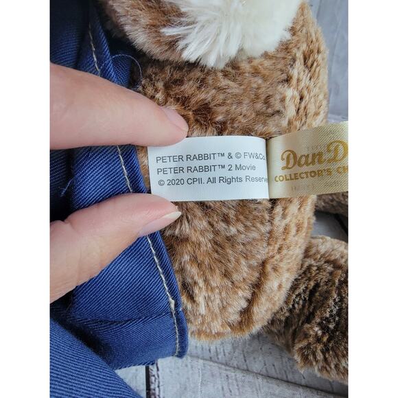Peter Rabbit Dan Dee 22in Plush Bunny Stuffed Animal Blue Jacket 2020 Dandee - Picture 9 of 10
